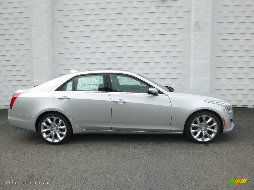 Radiant Silver Metallic 2018 Cadillac CTS Premium Luxury AWD Exterior Photo #128902543