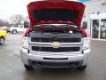 2009 Victory Red Chevrolet Silverado 3500HD Work Truck Regular Cab 4x4 Chassis  photo #37