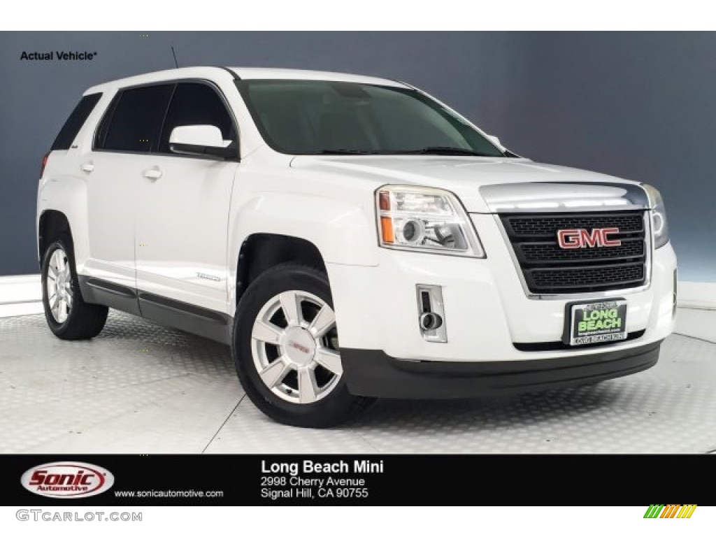 2012 Terrain SLE - Olympic White / Jet Black photo #1
