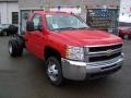 Victory Red - Silverado 3500HD Work Truck Regular Cab 4x4 Chassis Photo No. 39