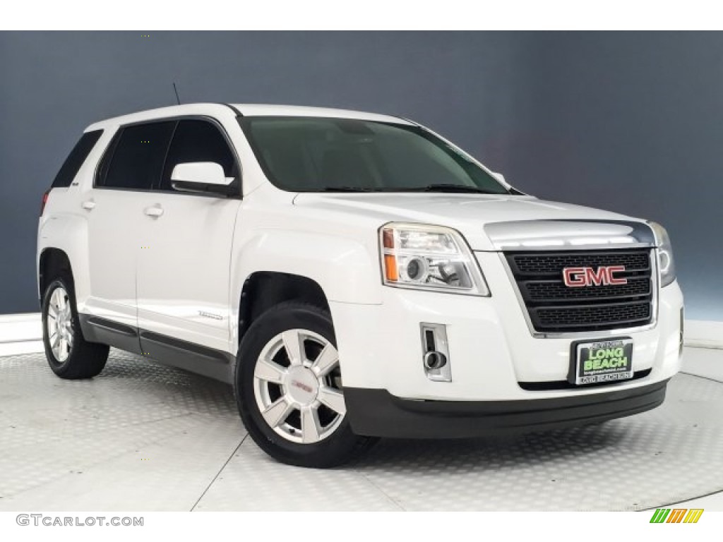 2012 Terrain SLE - Olympic White / Jet Black photo #13