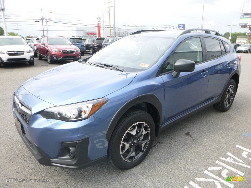2019 Crosstrek 2.0i - Quartz Blue Pearl / Gray photo #8