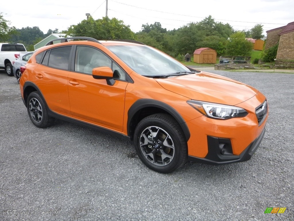 Sunshine Orange 2019 Subaru Crosstrek 2.0i Premium Exterior Photo #128906701