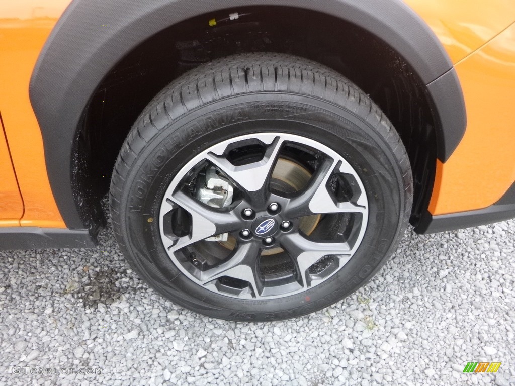 2019 Crosstrek 2.0i Premium - Sunshine Orange / Gray photo #2