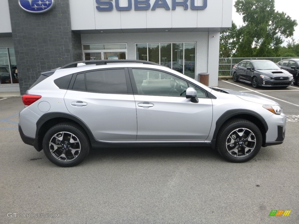 2019 Crosstrek 2.0i Premium - Ice Silver Metallic / Black photo #3