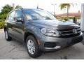 Pepper Gray Metallic - Tiguan S Photo No. 2