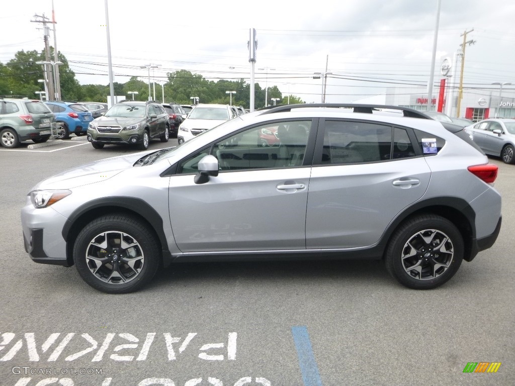 2019 Crosstrek 2.0i Premium - Ice Silver Metallic / Black photo #7