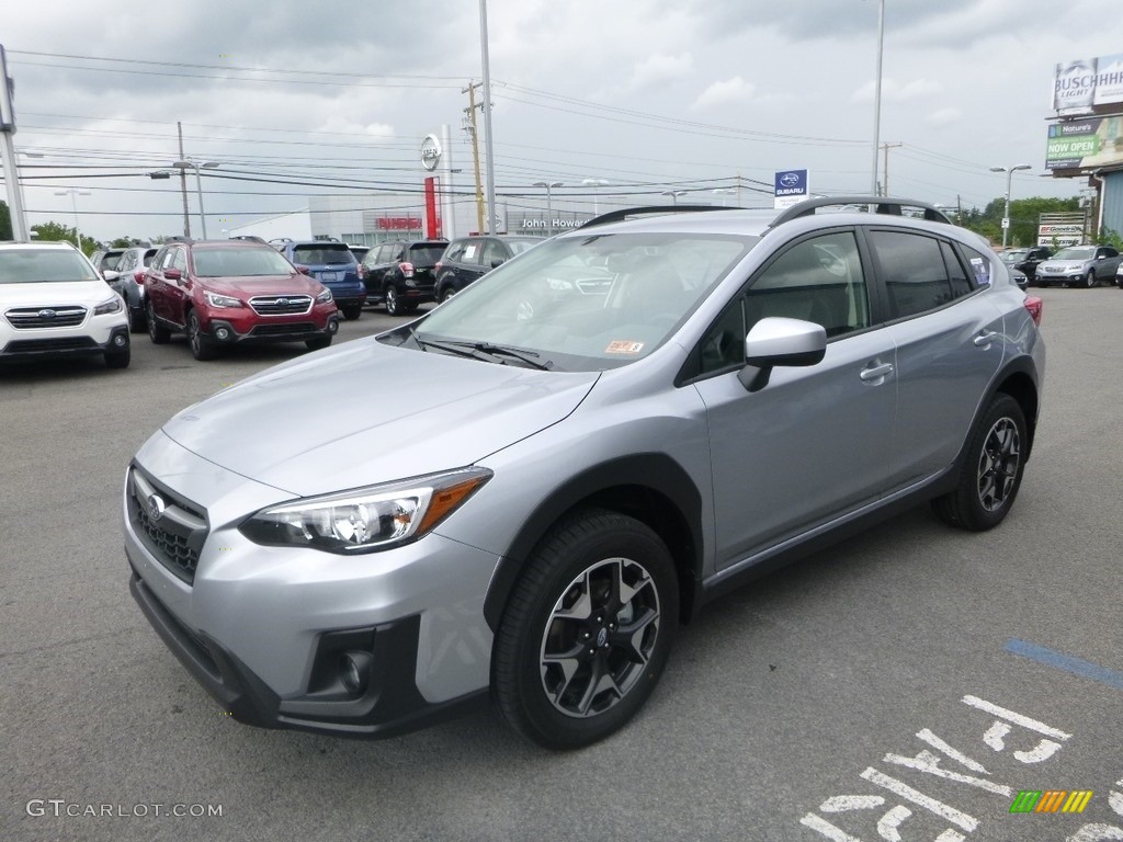 2019 Crosstrek 2.0i Premium - Ice Silver Metallic / Black photo #8