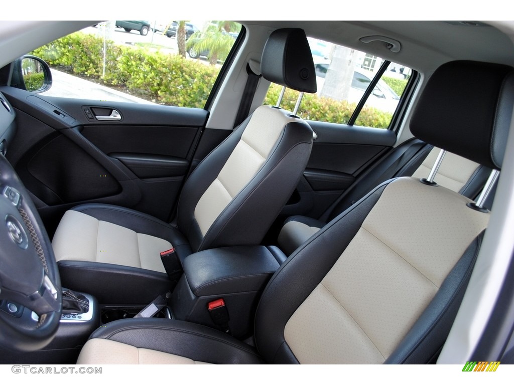 2016 Tiguan S - Pepper Gray Metallic / Beige/Black photo #14