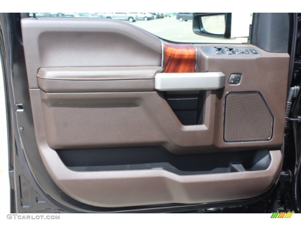 2019 Ford F250 Super Duty King Ranch Crew Cab 4x4 King Ranch Java Door Panel Photo #128908762