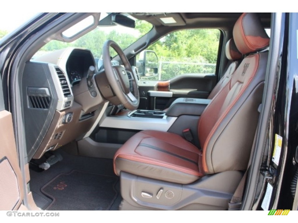 King Ranch Java Interior 2019 Ford F250 Super Duty King Ranch Crew Cab 4x4 Photo #128908798