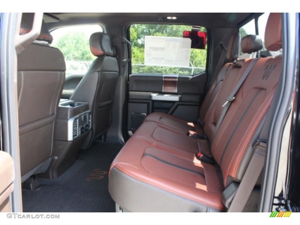 2019 Ford F250 Super Duty King Ranch Crew Cab 4x4 Rear Seat Photo #128908981