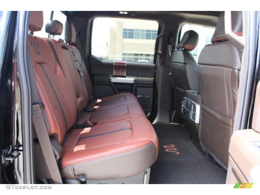 2019 Ford F250 Super Duty King Ranch Crew Cab 4x4 Rear Seat Photo #128909092