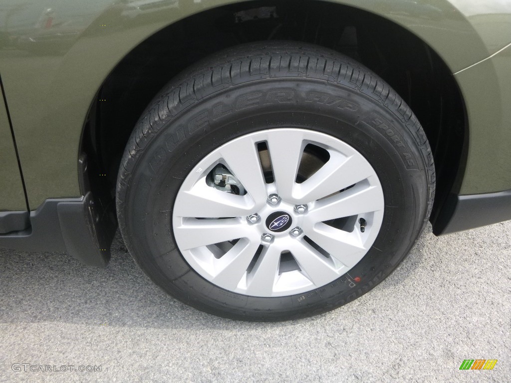 2019 Outback 2.5i Premium - Wilderness Green Metallic / Warm Ivory photo #2