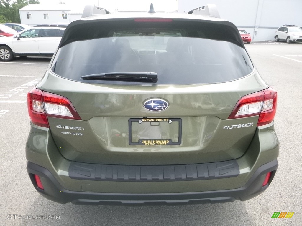 2019 Outback 2.5i Premium - Wilderness Green Metallic / Warm Ivory photo #5