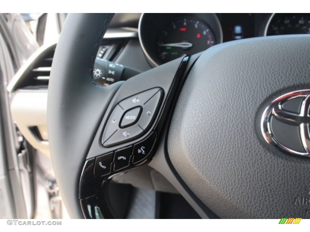 2019 Toyota C-HR Limited Black Steering Wheel Photo #128909491