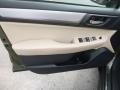 Warm Ivory 2019 Subaru Outback 2.5i Premium Door Panel