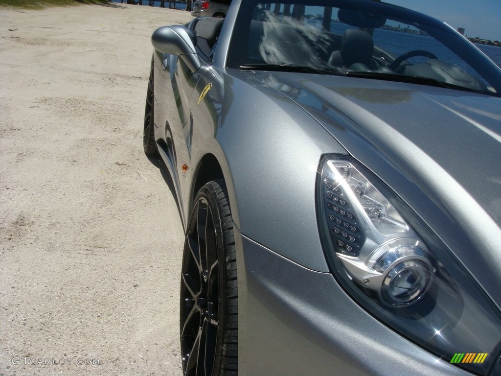 2011 California  - Grigio Silverstone (Dark Grey Metallic) / Grigio Scuro photo #9