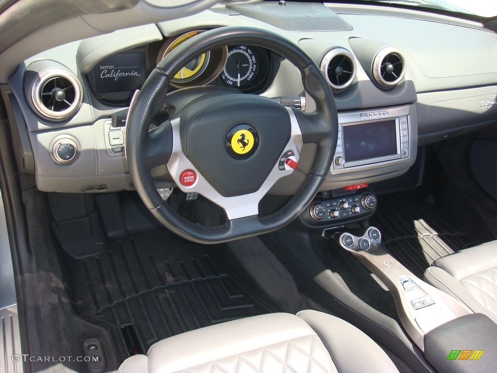 2011 California  - Grigio Silverstone (Dark Grey Metallic) / Grigio Scuro photo #12
