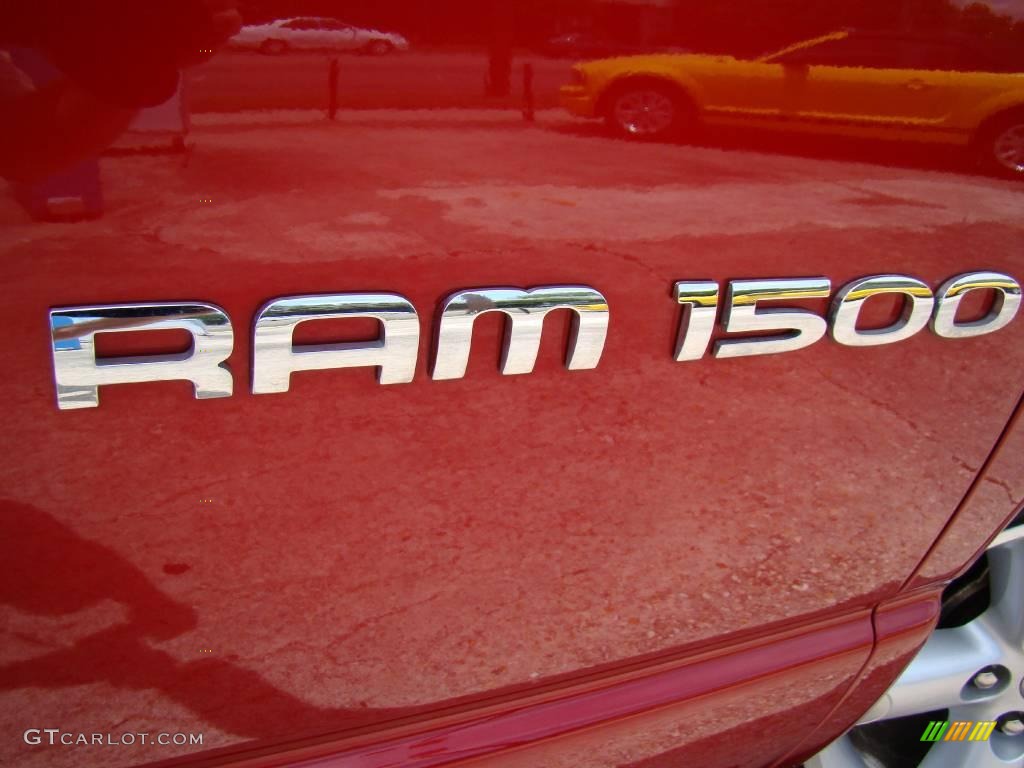2007 Ram 1500 SLT Quad Cab - Inferno Red Crystal Pearl / Khaki Beige photo #31