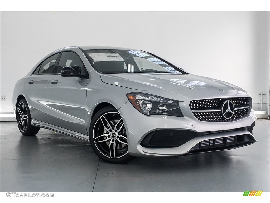 2019 CLA 250 Coupe - Polar Silver Metallic / Black photo #12