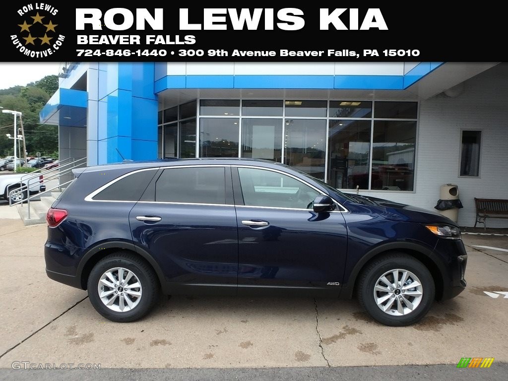 2019 Sorento LX AWD - Blaze Blue / Stone Beige photo #1