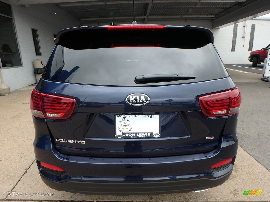 2019 Sorento LX AWD - Blaze Blue / Stone Beige photo #3