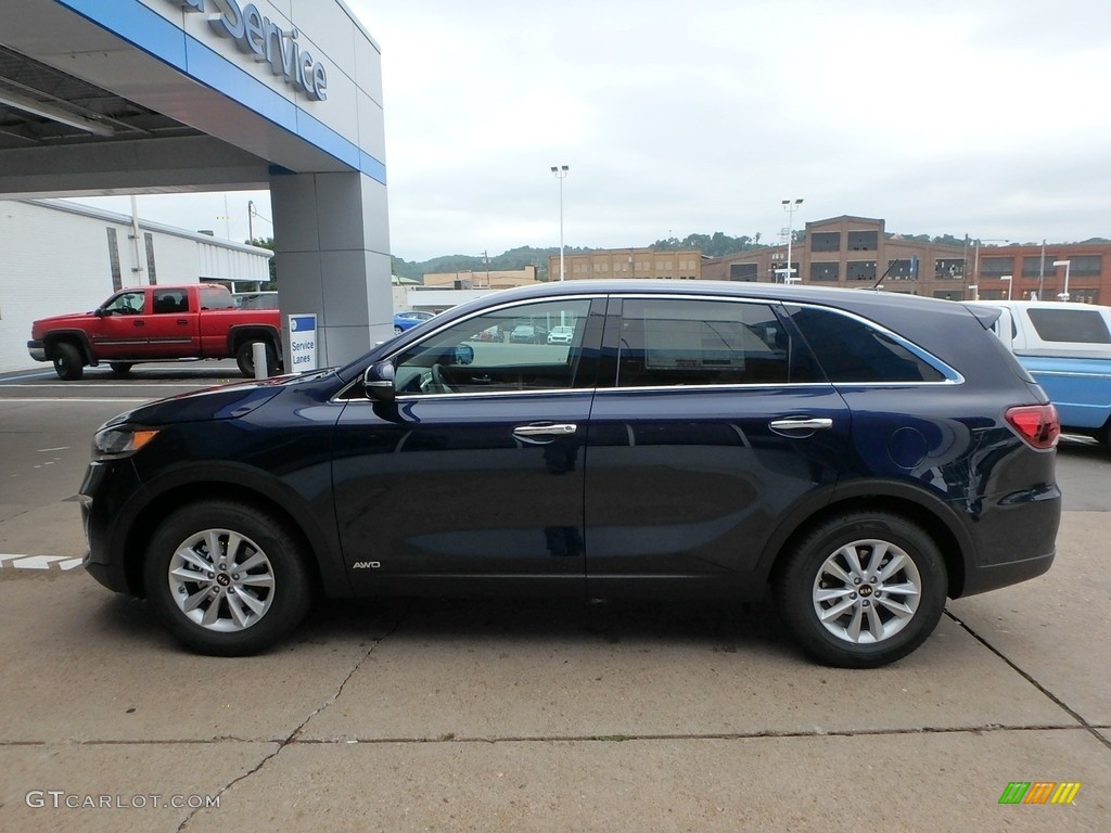 2019 Sorento LX AWD - Blaze Blue / Stone Beige photo #6