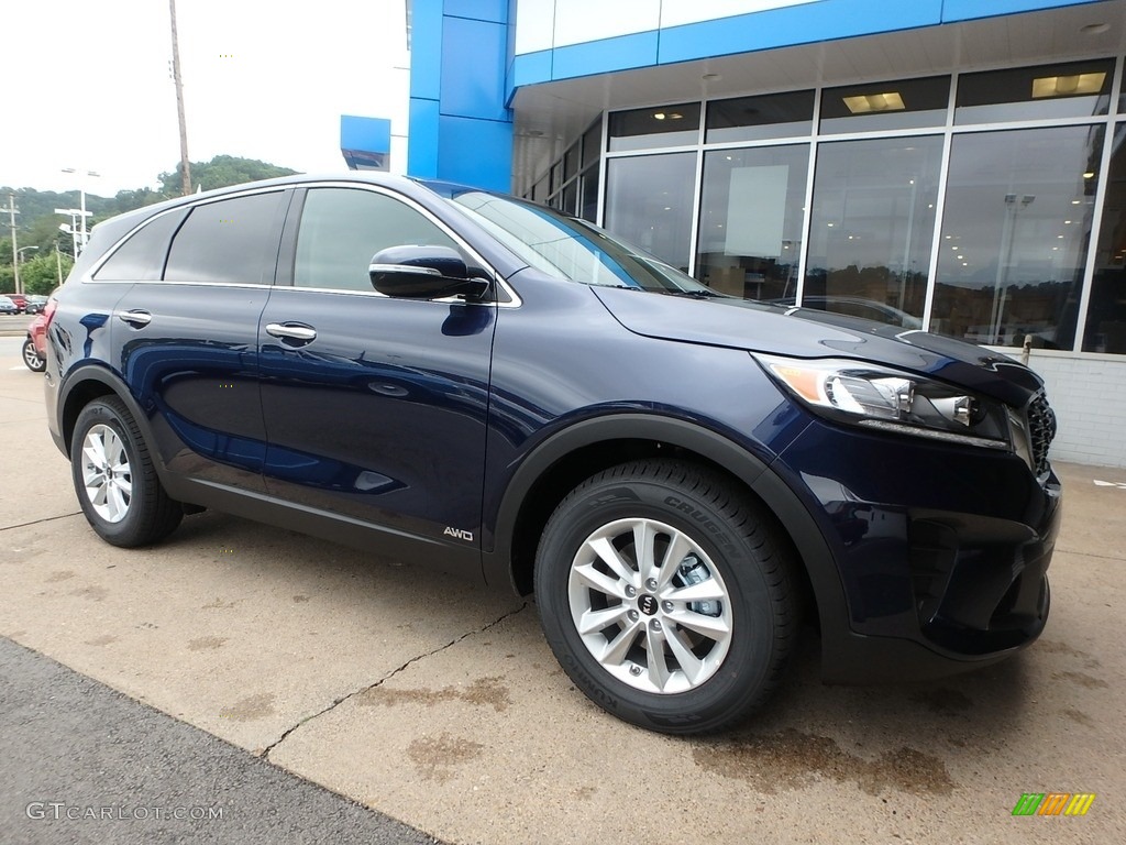 2019 Sorento LX AWD - Blaze Blue / Stone Beige photo #9