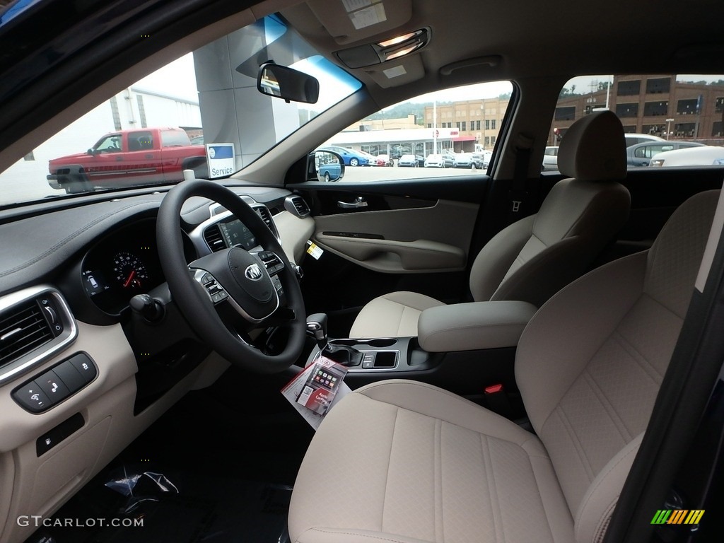 2019 Sorento LX AWD - Blaze Blue / Stone Beige photo #11