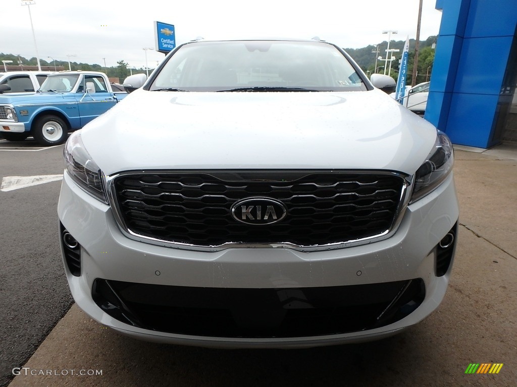 2019 Sorento EX V6 AWD - Snow White Pearl / Satin Black photo #8