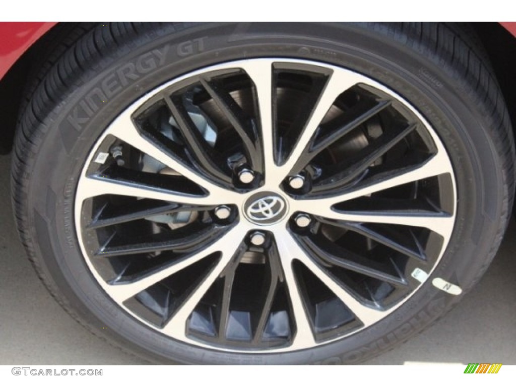 2018 Camry SE - Ruby Flare Pearl / Black photo #4