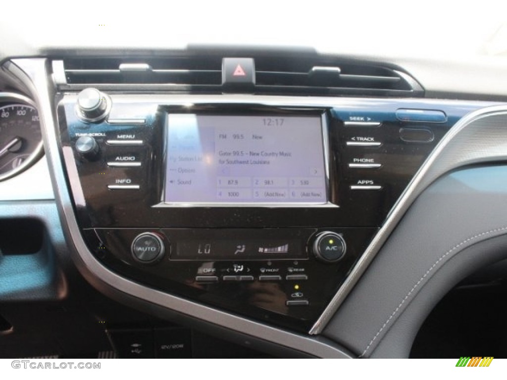 2018 Camry SE - Ruby Flare Pearl / Black photo #16