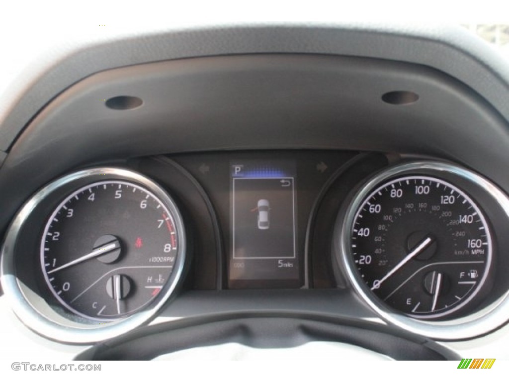 2018 Camry SE - Ruby Flare Pearl / Black photo #20