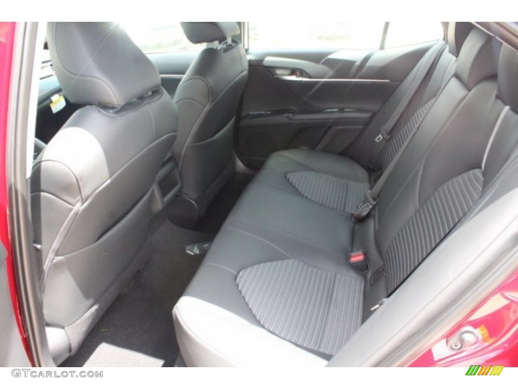 2018 Camry SE - Ruby Flare Pearl / Black photo #23