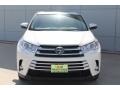 2018 Blizzard White Pearl Toyota Highlander XLE  photo #2