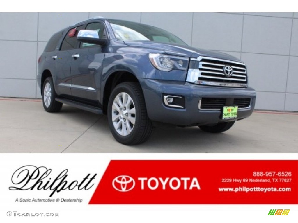 Shoreline Blue Pearl Toyota Sequoia