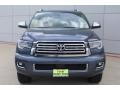 2018 Shoreline Blue Pearl Toyota Sequoia Platinum  photo #2