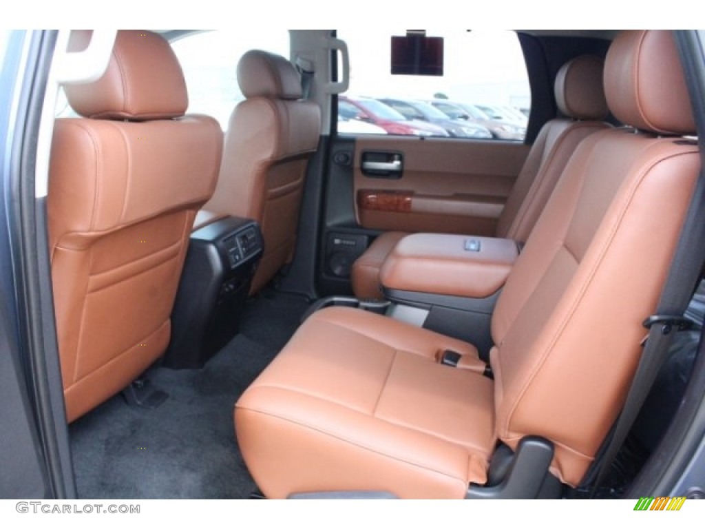 Red Rock/Black Interior 2018 Toyota Sequoia Platinum Photo #128915071