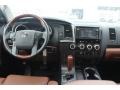Red Rock/Black Dashboard Photo for 2018 Toyota Sequoia #128915083