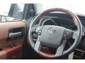 2018 Toyota Sequoia Red Rock/Black Interior Steering Wheel Photo
