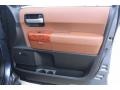 Red Rock/Black Door Panel Photo for 2018 Toyota Sequoia #128915104