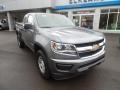 2019 Satin Steel Metallic Chevrolet Colorado WT Extended Cab 4x4  photo #3