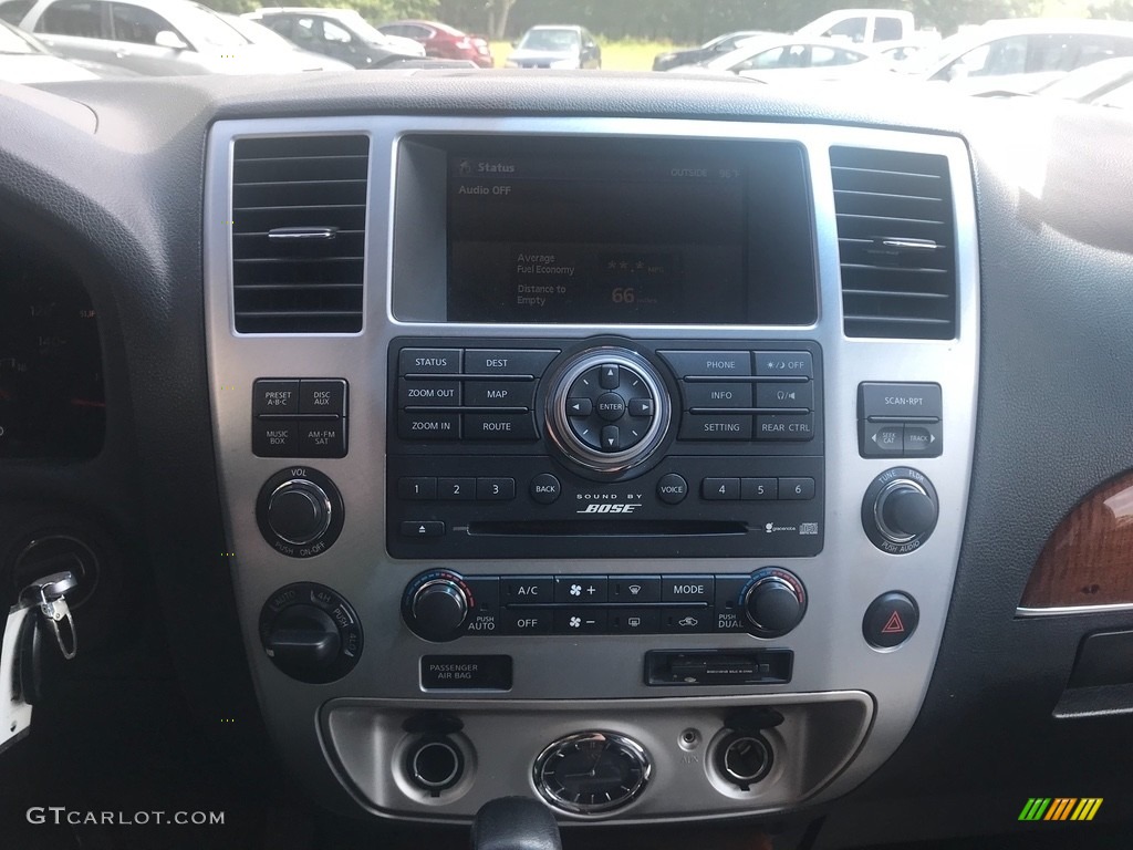 2008 QX 56 4WD - Liquid Onyx Black / Stone photo #15