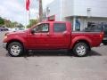 2008 Red Brawn Nissan Frontier SE Crew Cab 4x4  photo #1