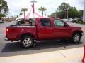 2008 Red Brawn Nissan Frontier SE Crew Cab 4x4  photo #4