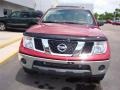 2008 Red Brawn Nissan Frontier SE Crew Cab 4x4  photo #6