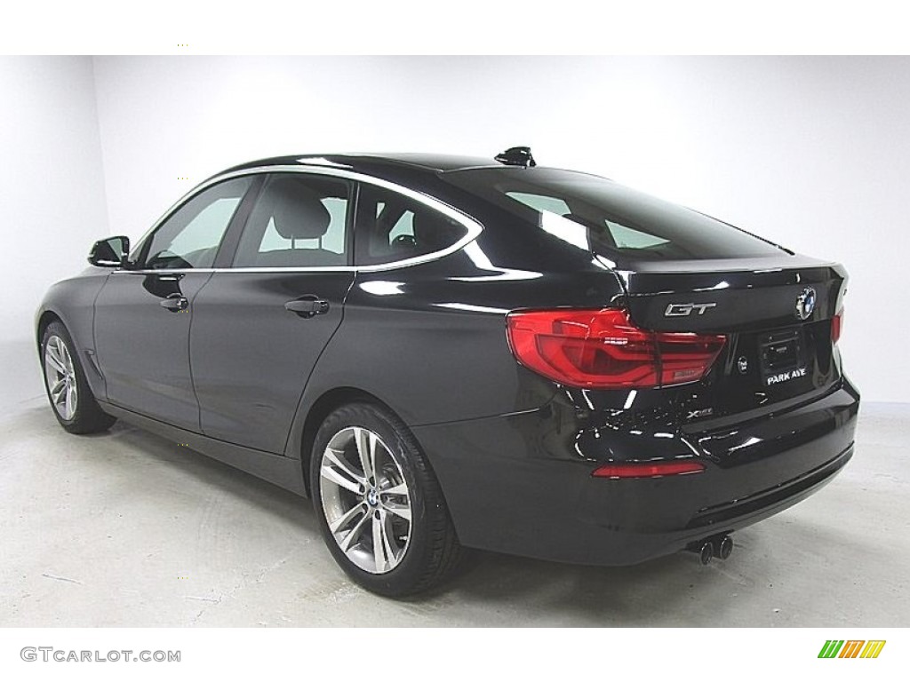 2018 3 Series 330i xDrive Gran Turismo - Black Sapphire Metallic / Black photo #3