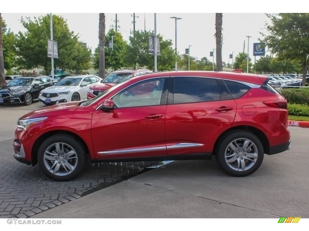 Performance Red Pearl 2019 Acura RDX Advance Exterior Photo #128920234