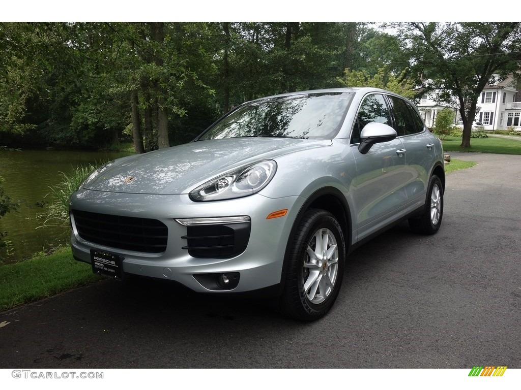2016 Cayenne  - Rhodium Silver Metallic / Black photo #1